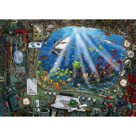 Puzzle exit 4 in submarin 759 piese